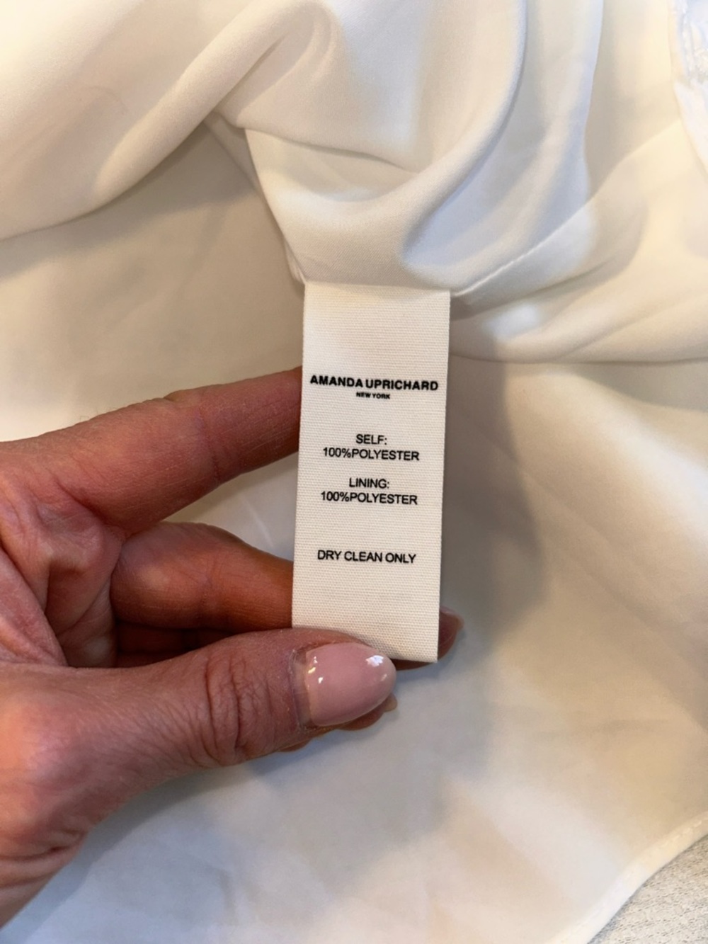 Amanda Uprichard White Fit-and-Flare Dress - Picture 5 of 10